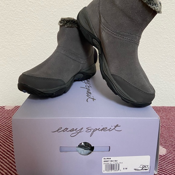 Easy Spirit Boots Eliria Gray - Picture 6 of 6